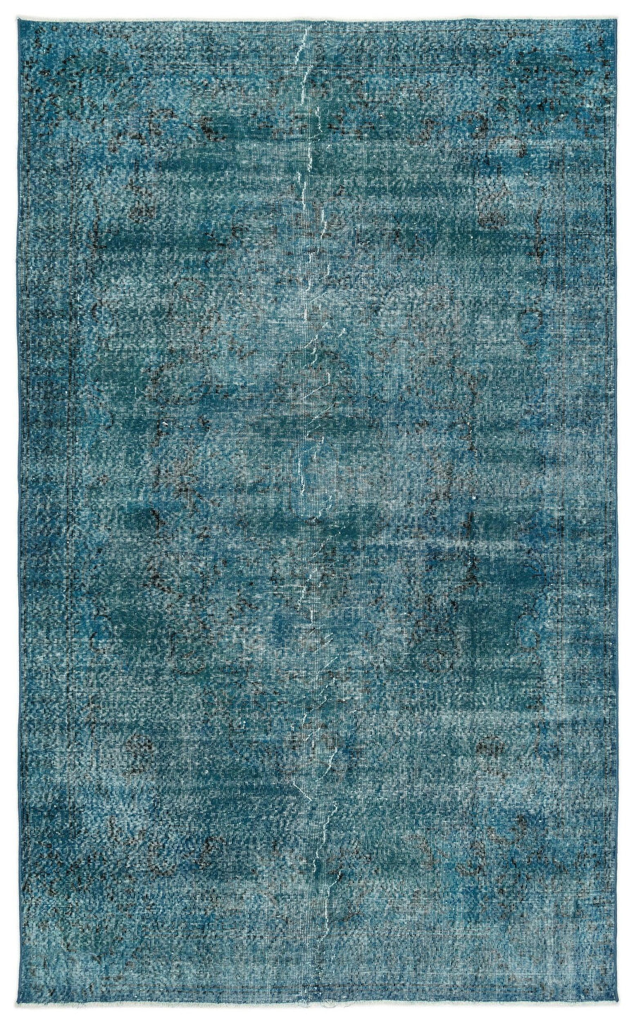 Beyaz Krem Bohem Eskitme Yün Halı 180x290