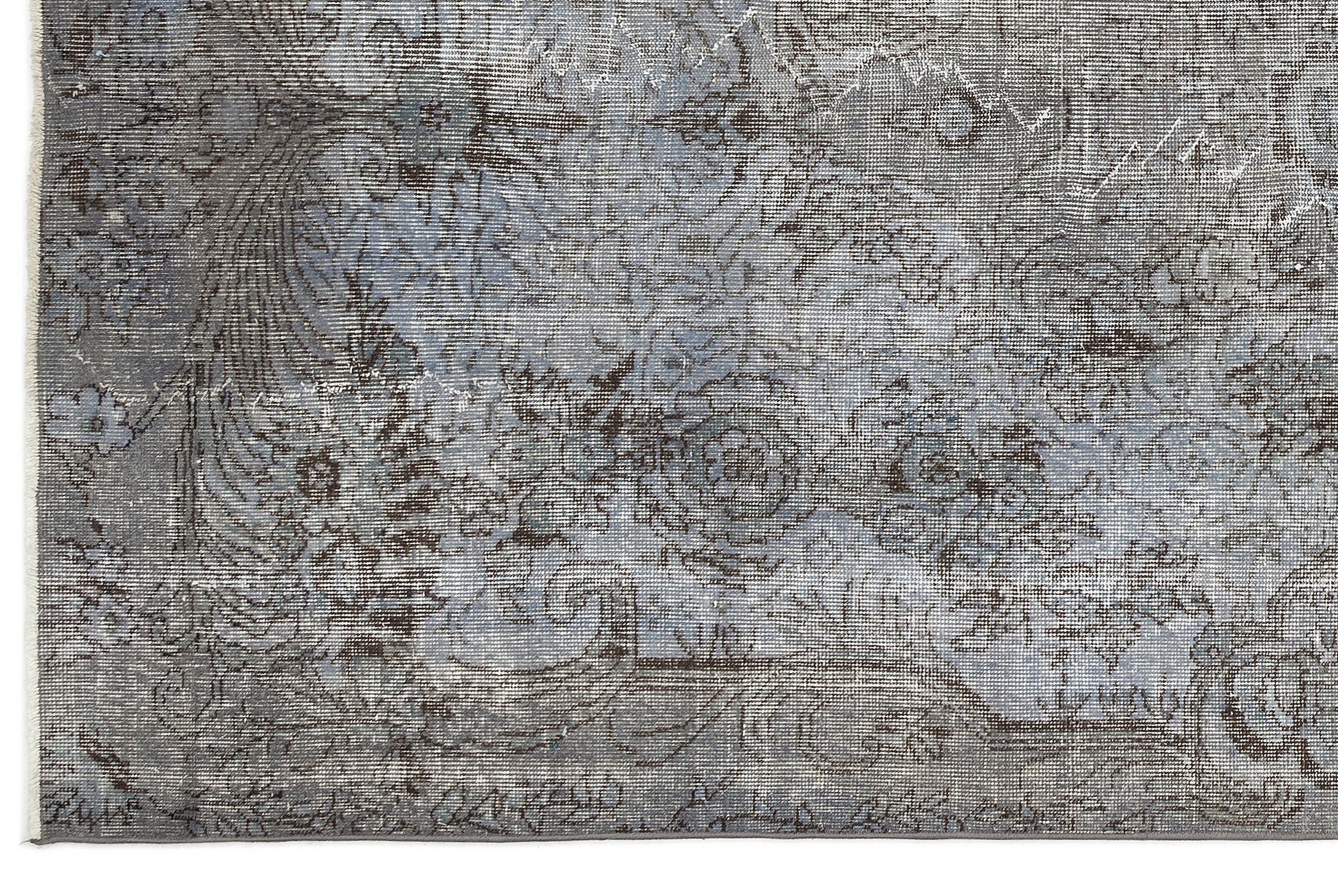 Atina Mavi Eskitme Yün El Dokuma Halısı 166 x 282 Apex Unique