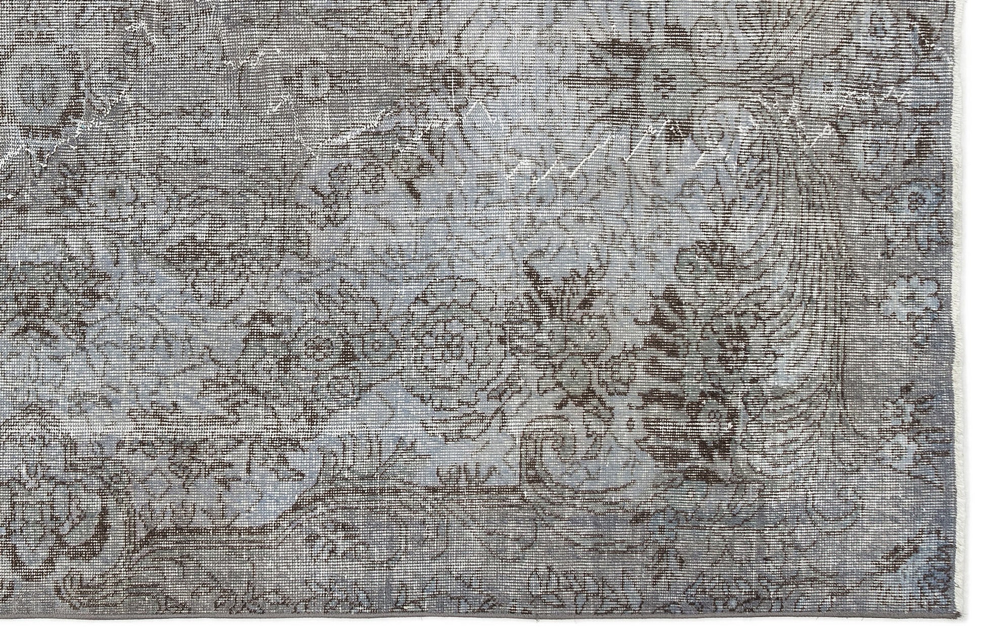 Atina Mavi Eskitme Yün El Dokuma Halısı 166 x 282 Apex Unique