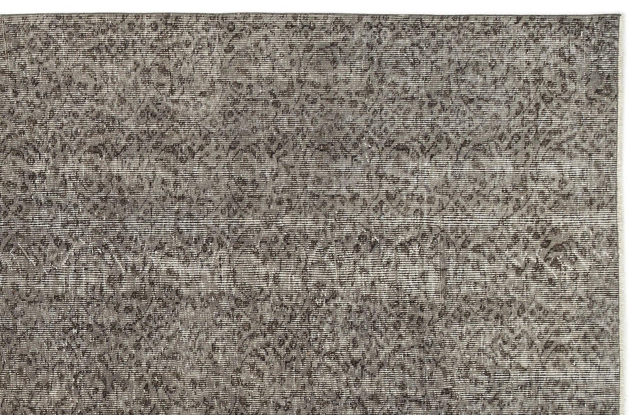 Antrasit Gri Halı Soyut Desenli Düz Dokulu 167x287 cm – Oturma odası kullanımı