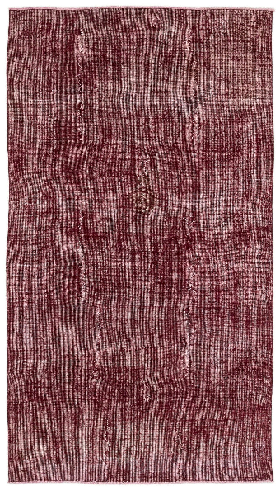 Kırmızı Anadolu Eskitme Yün Halı 143x255 - Özel Seri