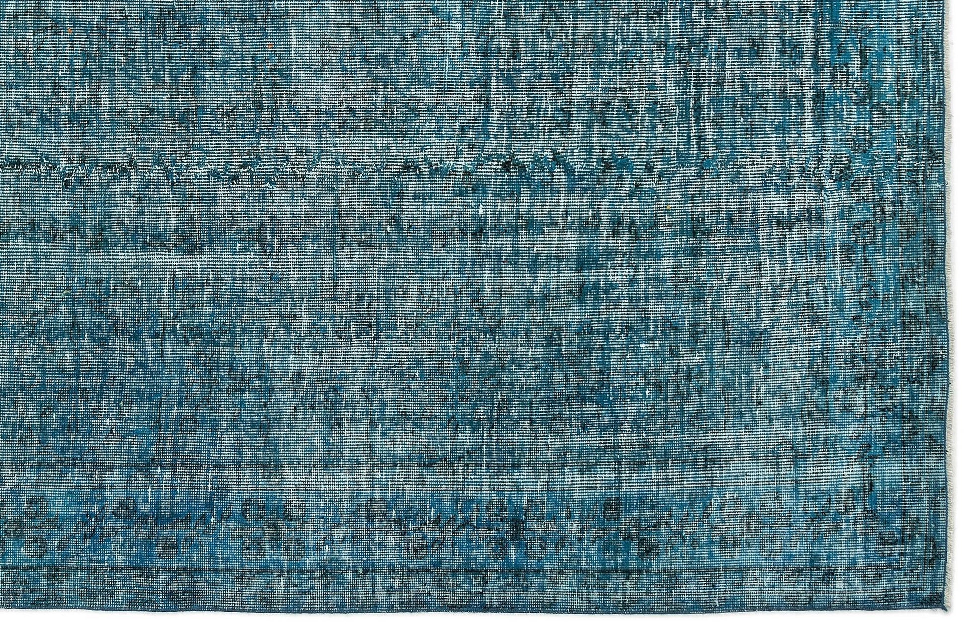 Gri Krem Eskitme Geometrik Yün Halı 141x247