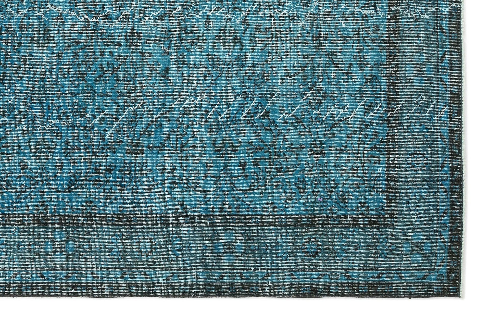 Beyaz Gri Bohem Eskitme Yün Halı 185x293