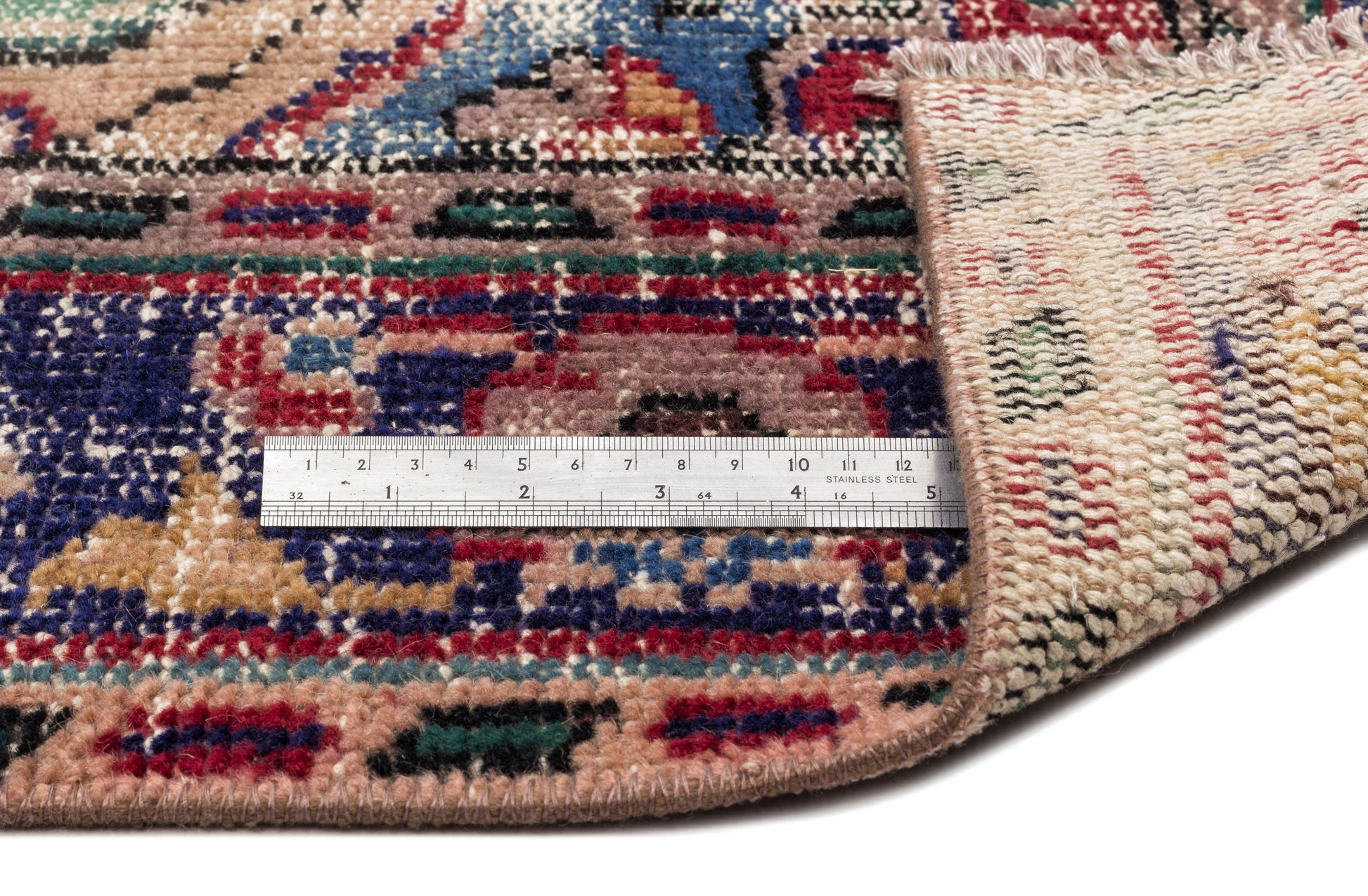 Atina Bej Eskitme Yün El Dokuma Halısı 188 x 271 Apex Unique