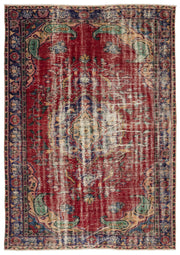 Atina Bej Eskitme Yün El Dokuma Halısı 188 x 271 Apex Unique