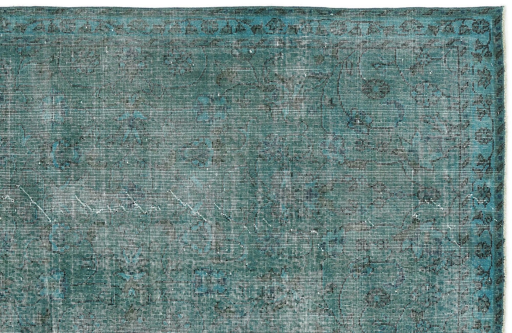 Beyaz Gri Bohem Eskitme Yün Halı 108x206