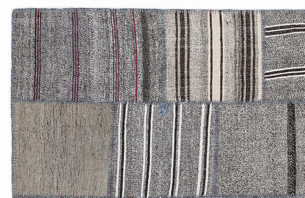 Bej Anadolu Geometrik Modern Yün Halı 160x230 - Özel Seri