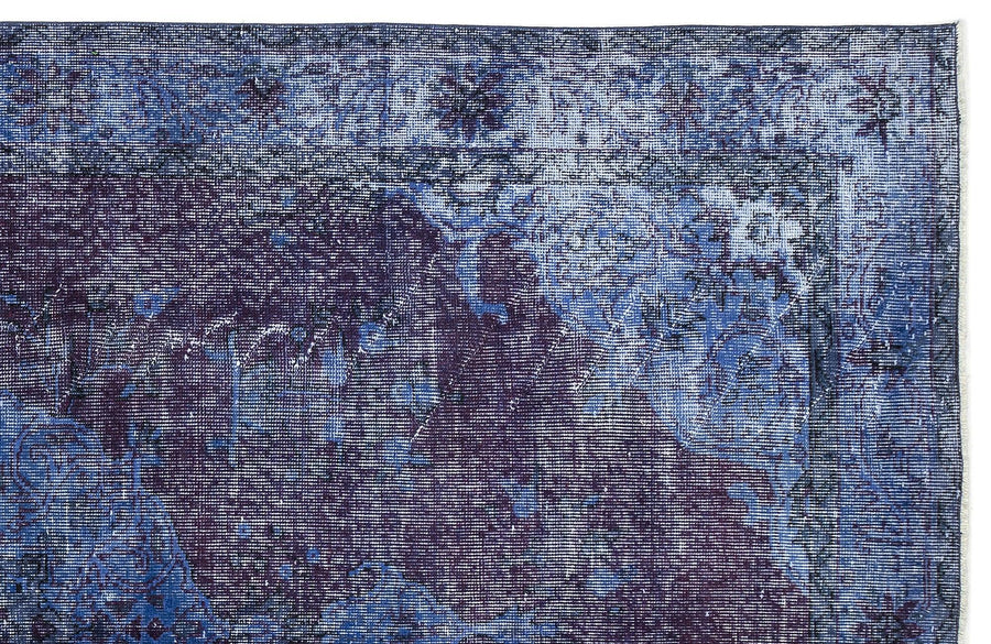 6 Metrekare El Dokuma Yün Halı Eskitme Dokulu 181x309 cm – Salon kullanımı