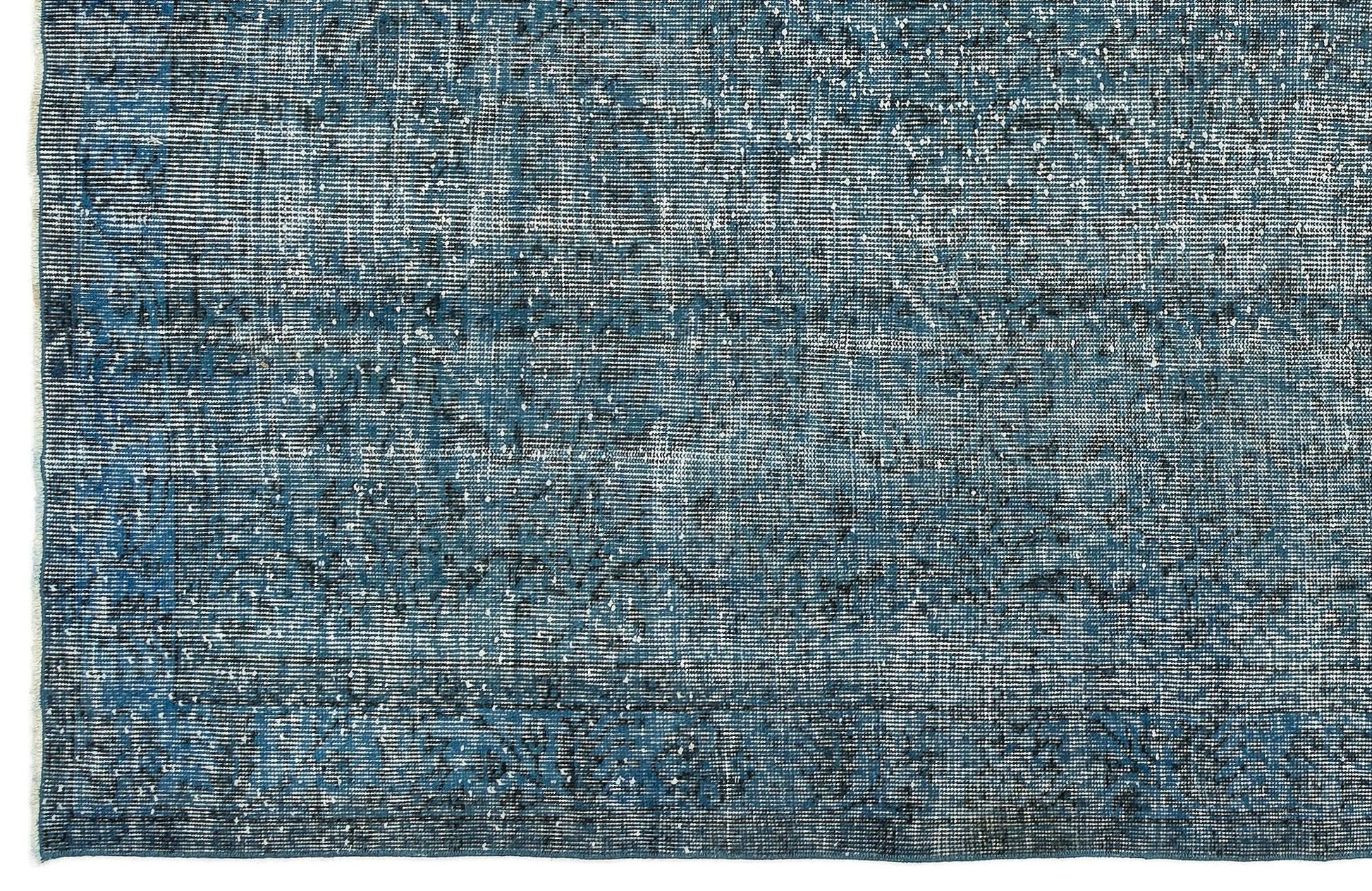 Beyaz Gri Modern Çiçekli Yün Halı 173x290