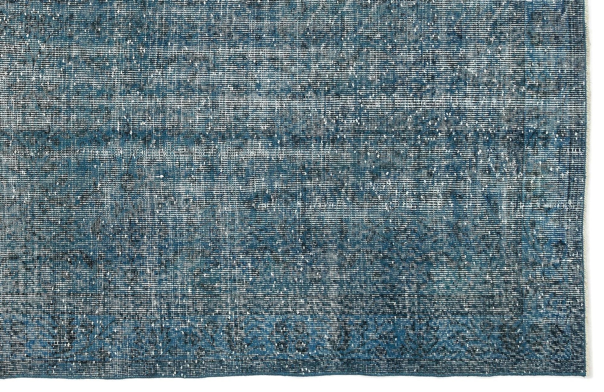 Beyaz Gri Modern Çiçekli Yün Halı 173x290