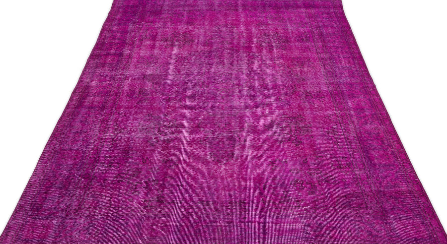 Pembe Anadolu Eskitme Klasik Yün Halı 164x274 - Özel Seri