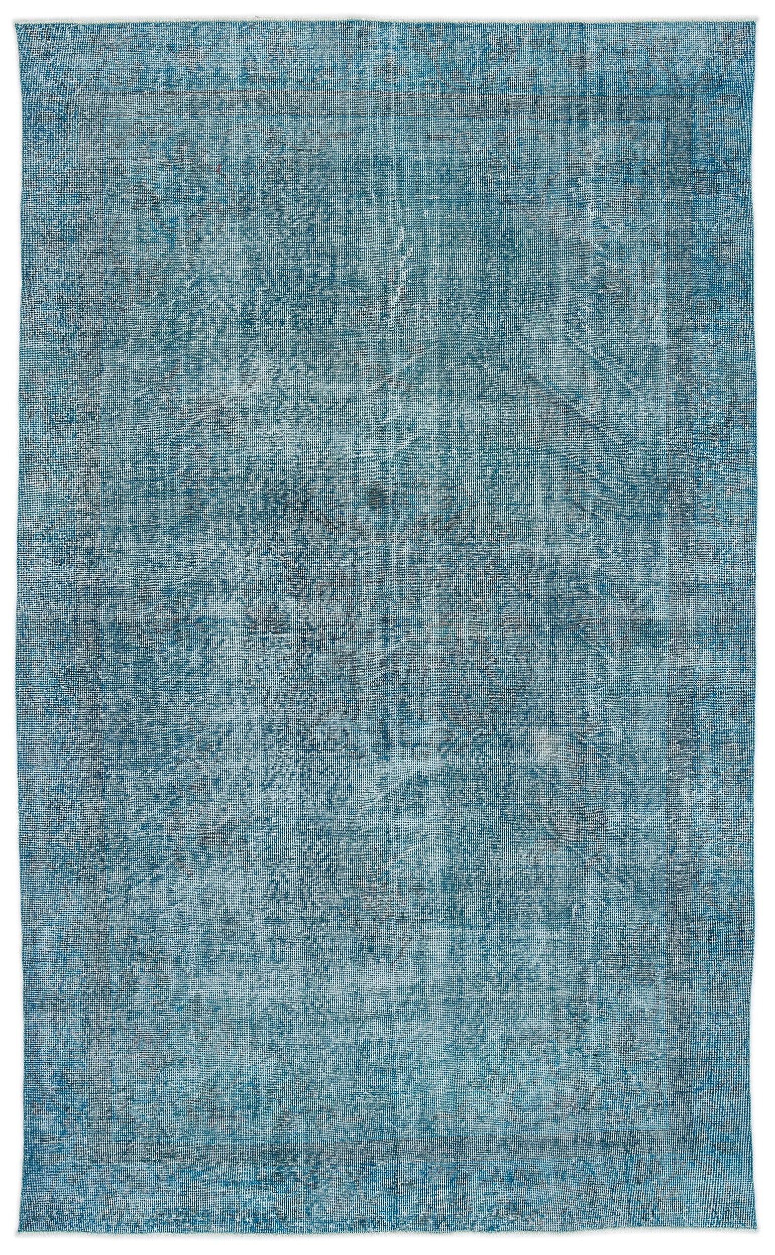 Beyaz Gri Eskitme Modern Yün Halı 180x296