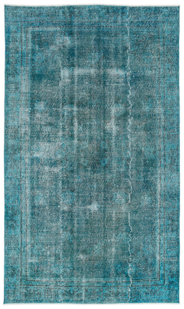 Beyaz Gri Bohem Eskitme Yün Halı 162x274