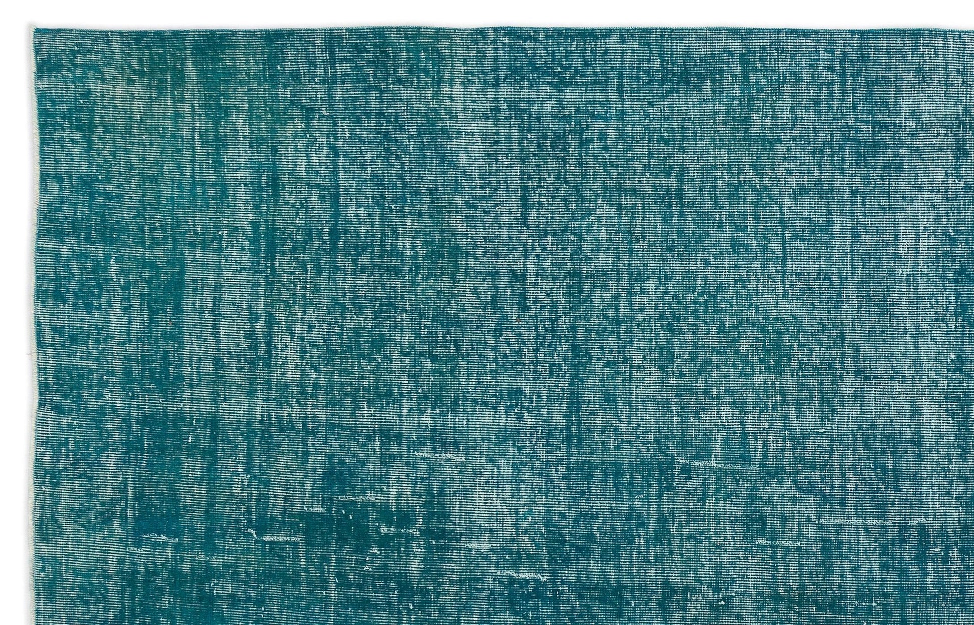 Beyaz Krem Eskitme Modern Yün Halı 196x310
