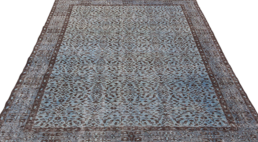 Mavi Anadolu Vintage Stil Yün Halı 167x253 - Özel Seri