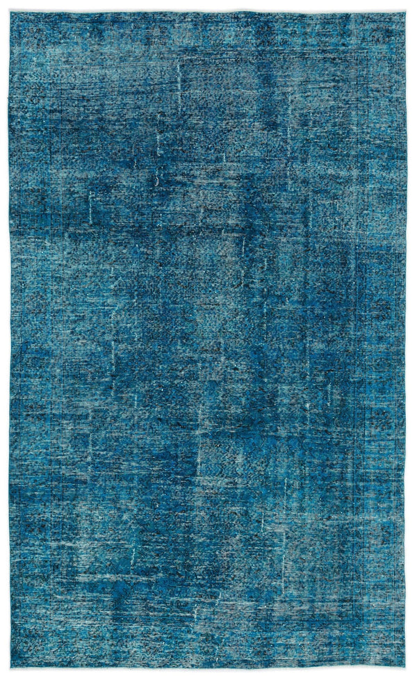 Beyaz Gri Eskitme Geometrik Yün Halı 183x304