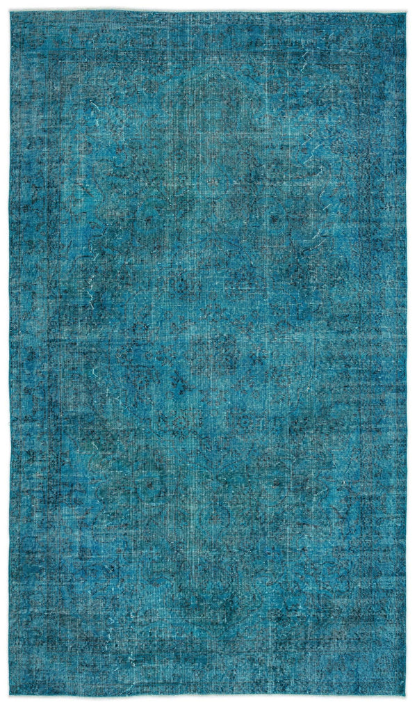 Beyaz Krem Bohem Eskitme Yün Halı 169x292