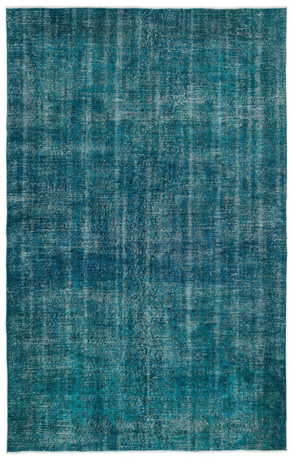 Beyaz Krem Bohem Eskitme Yün Halı 192x304