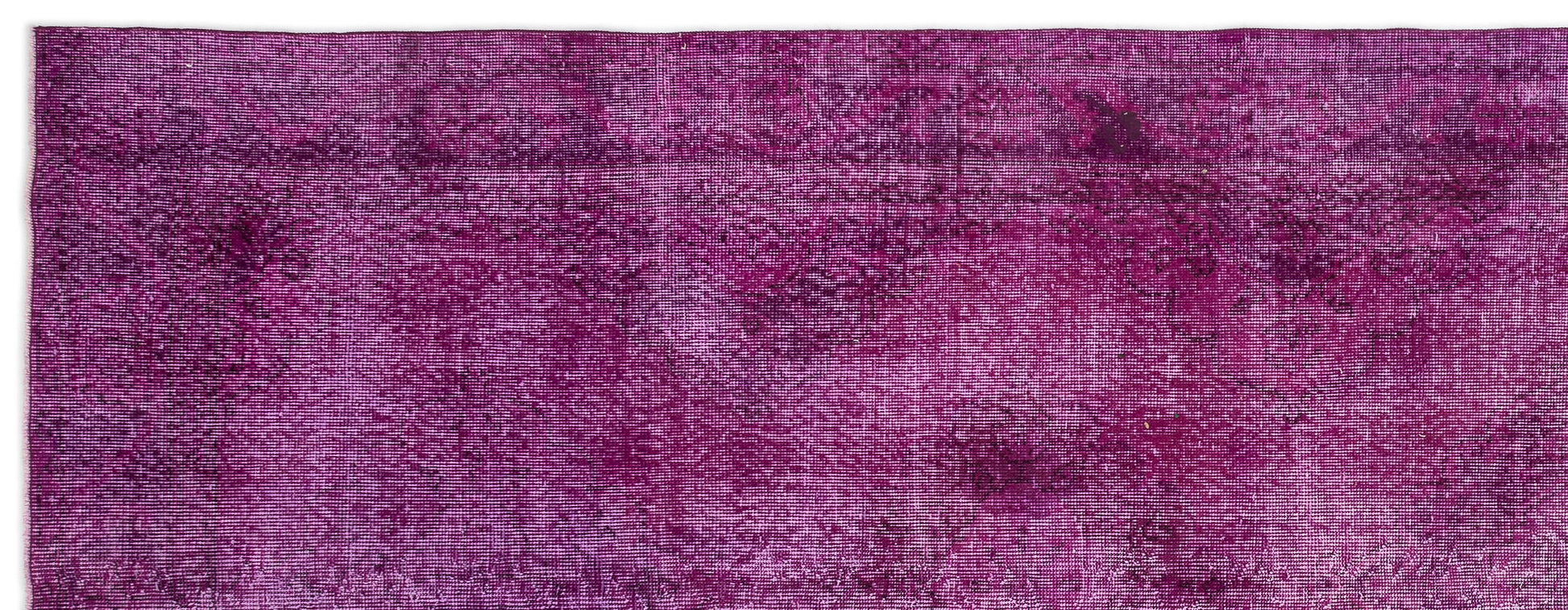 Atina Pembe Eskitme Yün El Dokuma Halısı 145 x 390 Apex Unique