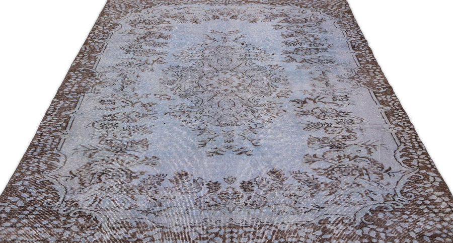 Mavi Anadolu Geometrik Yün Halı 176x287 - Özel Seri
