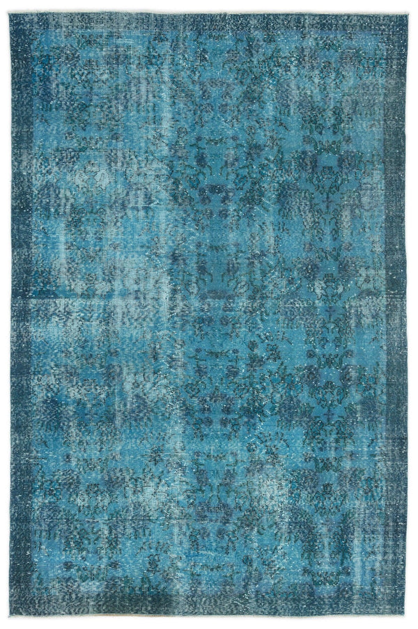 Beyaz Krem Bohem Eskitme Yün Halı 161x236
