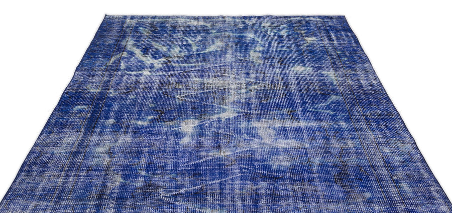 Mavi Anadolu Vintage Stil Yün Halı 188x266 - Özel Seri