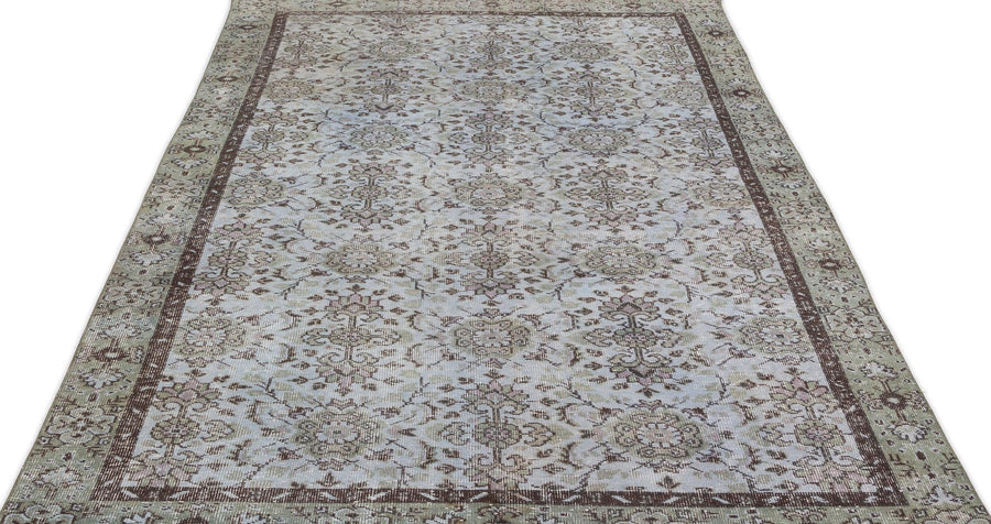 Mavi Anadolu Modern Yün Halı 162x290 - Özel Seri