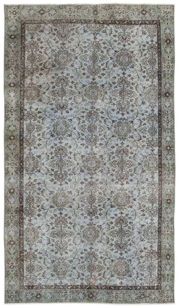 Mavi Anadolu Modern Yün Halı 162x290 - Özel Seri