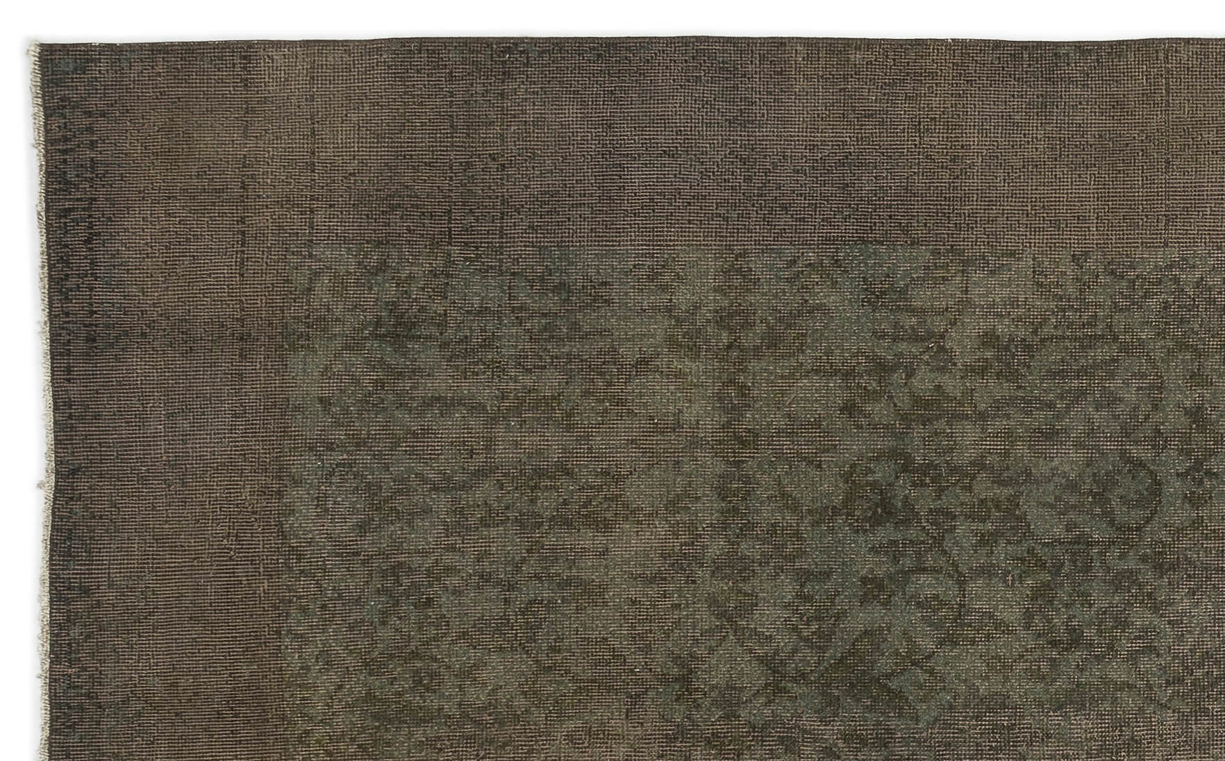 Atina Kahverengi Eskitme Yün El Dokuma Halısı 158 x 263 Apex Unique