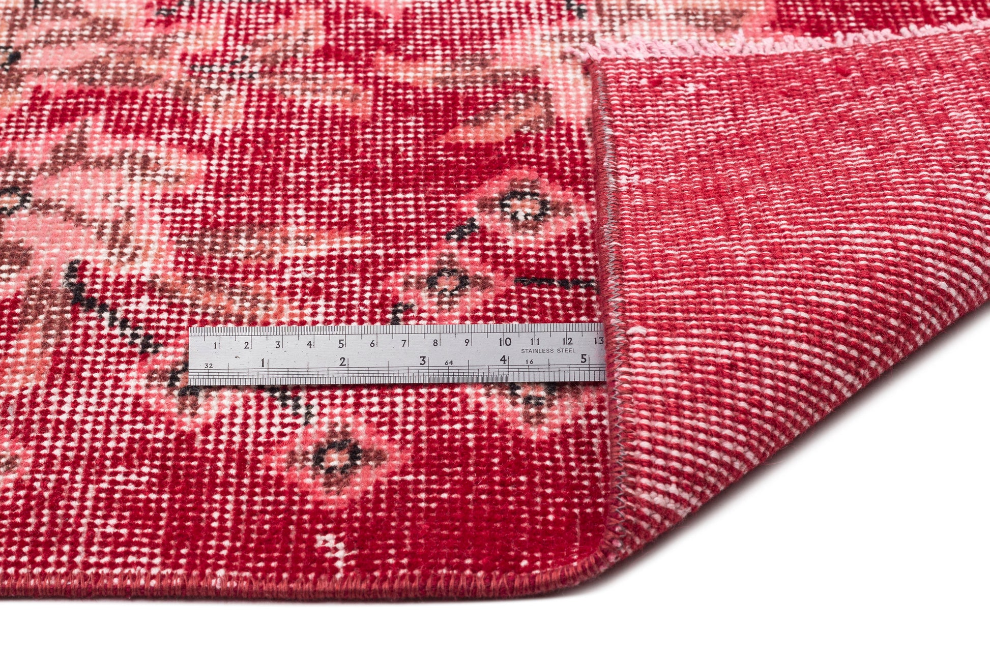 Atina Krem Eskitme Yün El Dokuma Halısı 160 x 275 Apex Unique