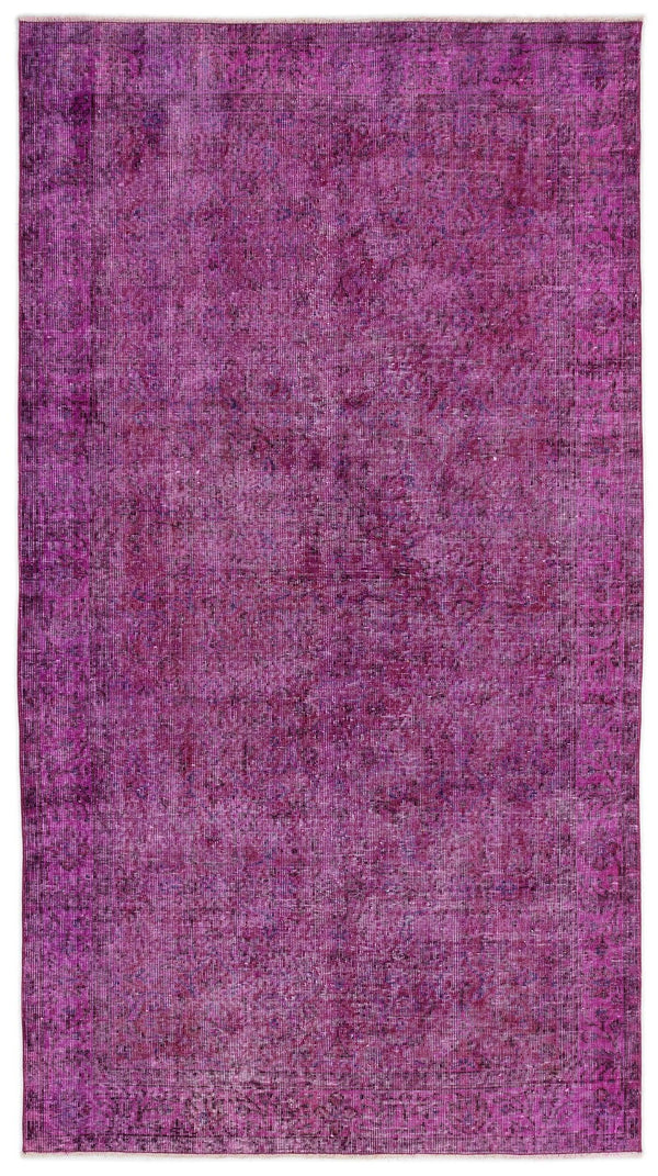 Pembe Anadolu Eskitme Klasik Yün Halı 145x268 - Özel Seri