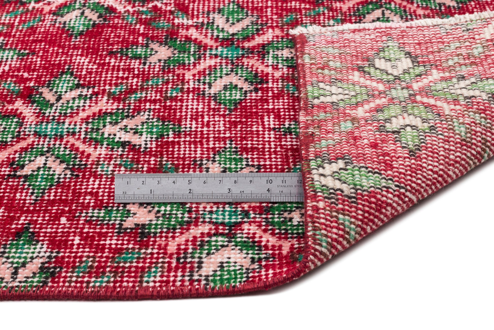 Atina Krem Eskitme Yün El Dokuma Halısı 168 x 294 Apex Unique