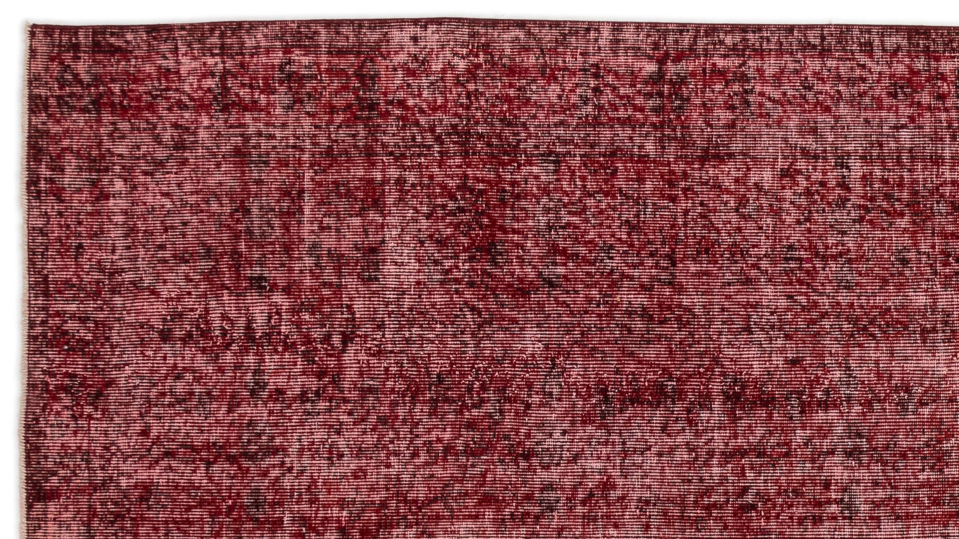 Atina Kırmızı Eskitme Yün El Dokuma Halısı 156 x 285 Apex Unique