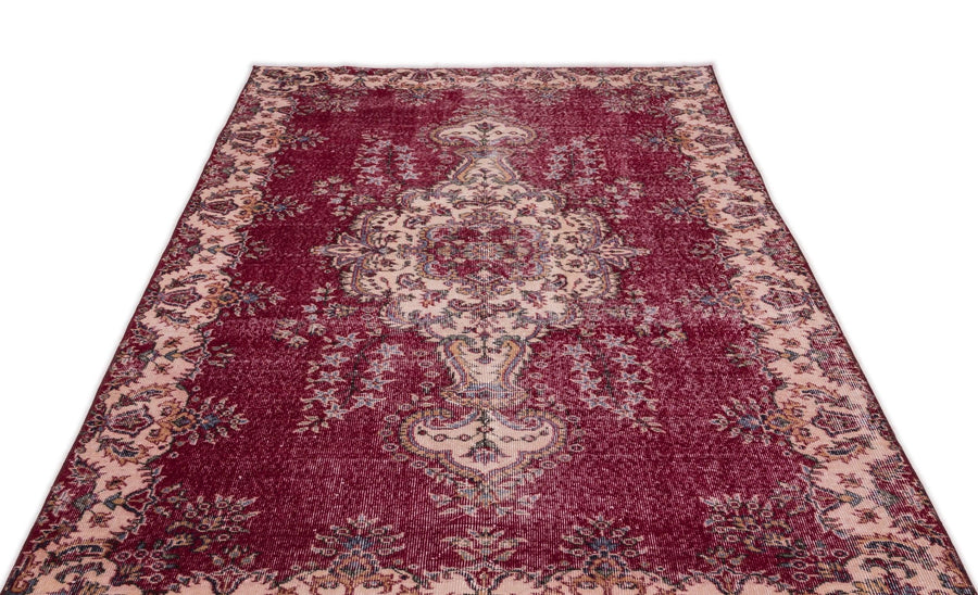 Kırmızı Yün Halı 157x270