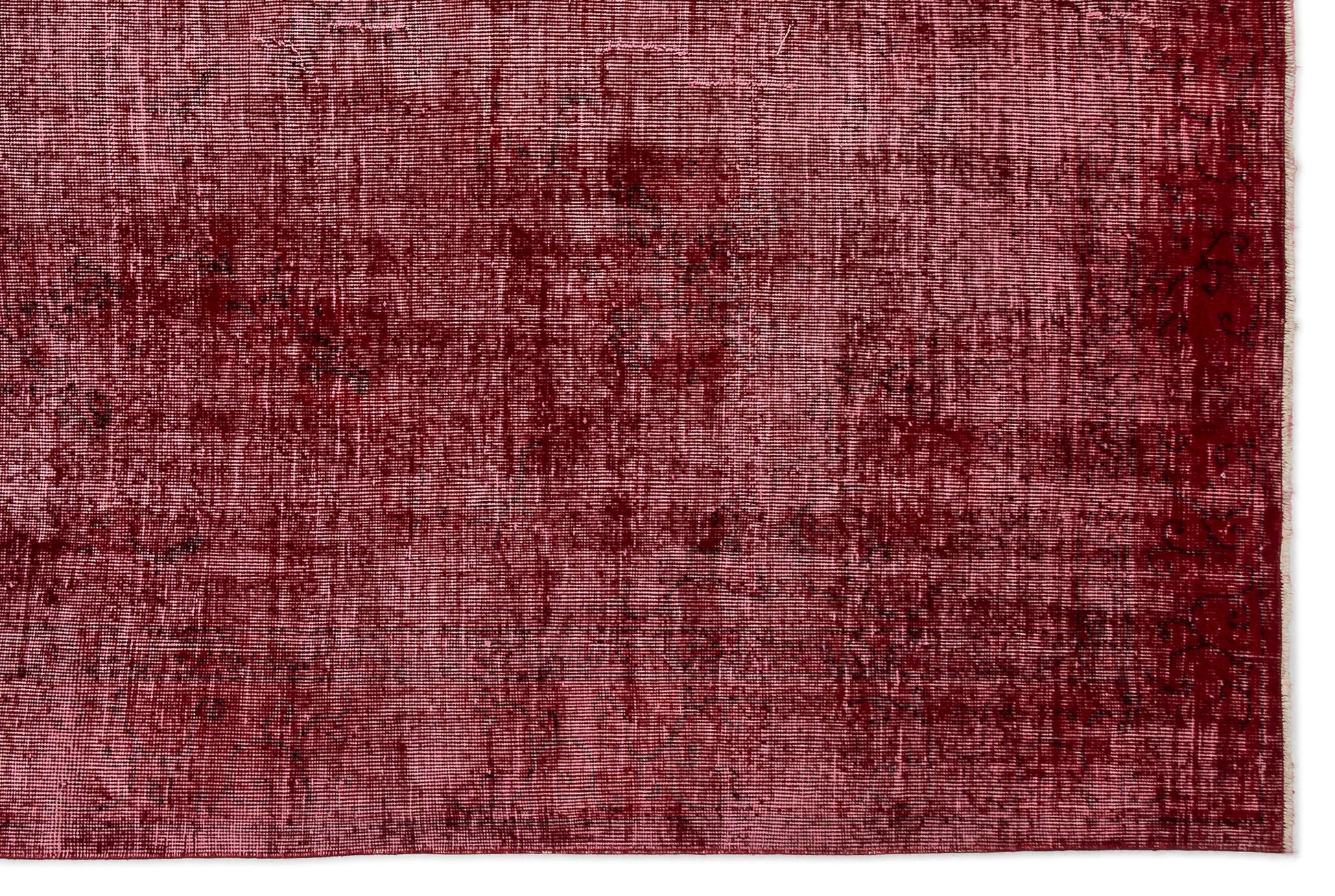 Atina Kırmızı Eskitme Yün El Dokuma Halısı 210 x 311 Apex Unique