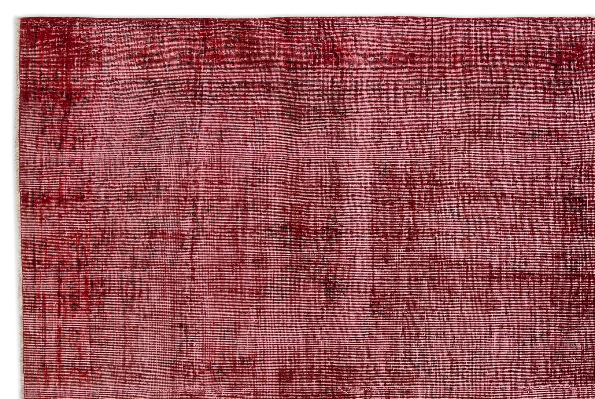 Atina Kırmızı Eskitme Yün El Dokuma Halısı 210 x 311 Apex Unique