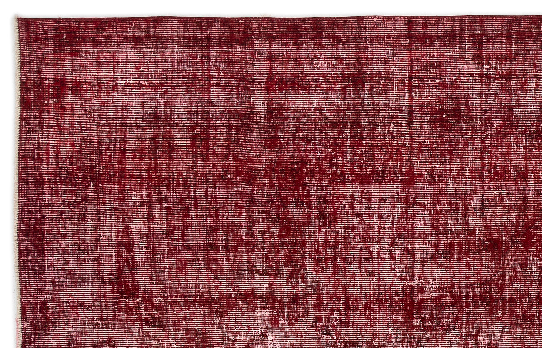 Atina Kırmızı Eskitme Yün El Dokuma Halısı 163 x 262 Apex Unique