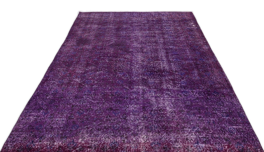 Bej Kiremit Isparta Eskitme Çiçekli Yün Halı 179x301 - Özel Seri