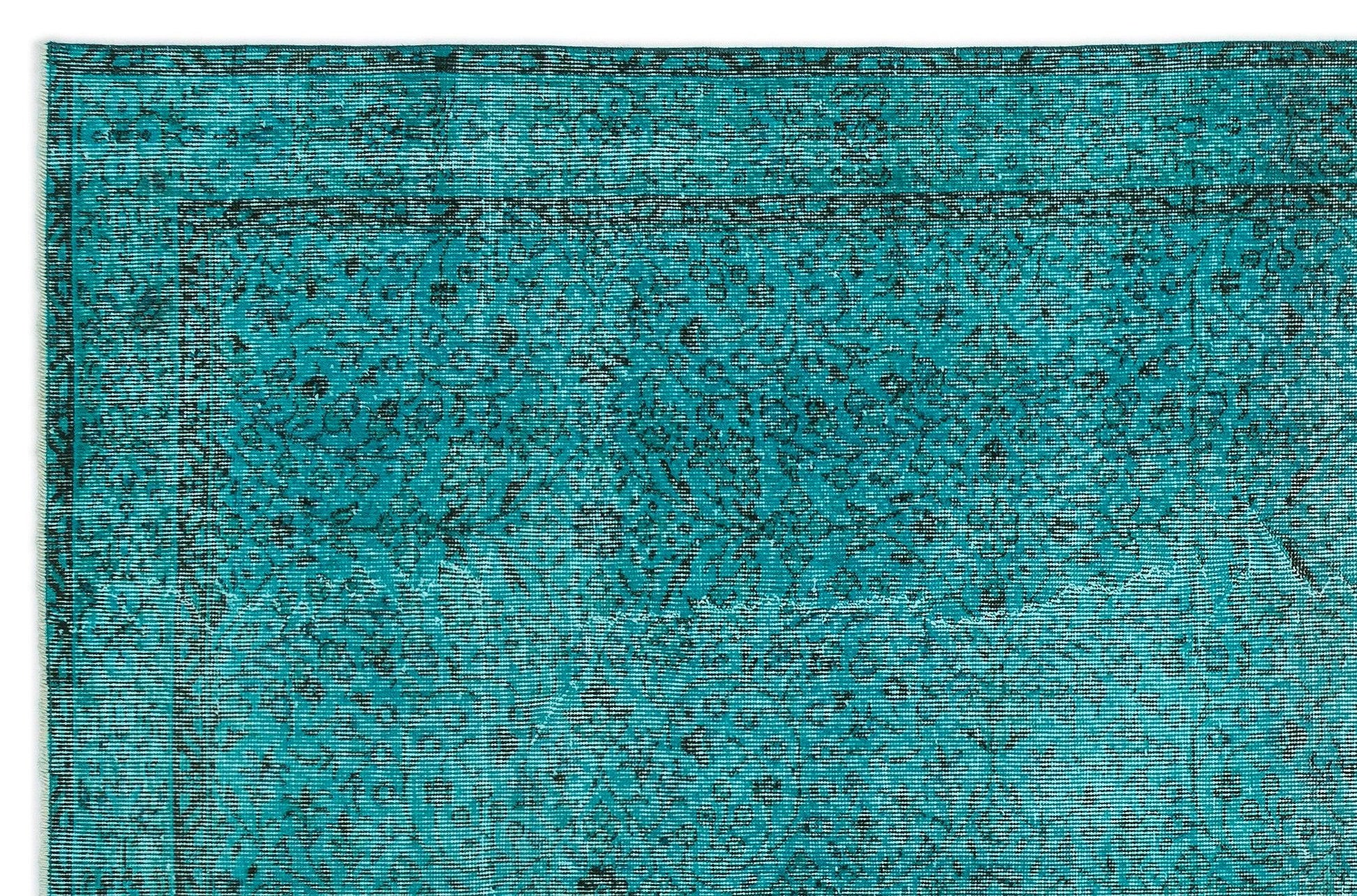 Bej Gri Bohem Eskitme Yün Halı 194x300