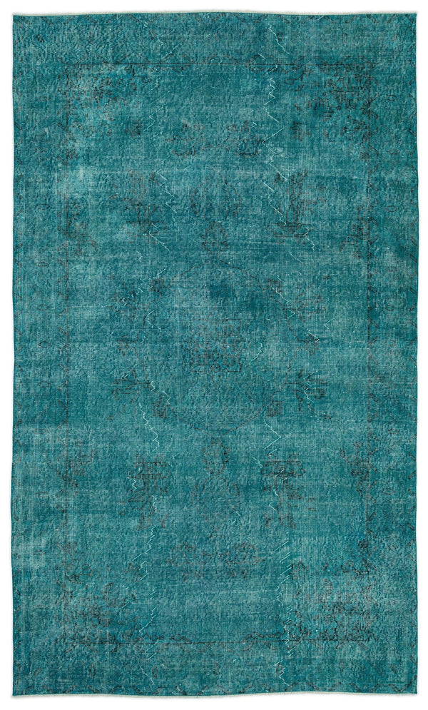 Beyaz Krem Klasik Madalyonlu Yün Halı 168x286