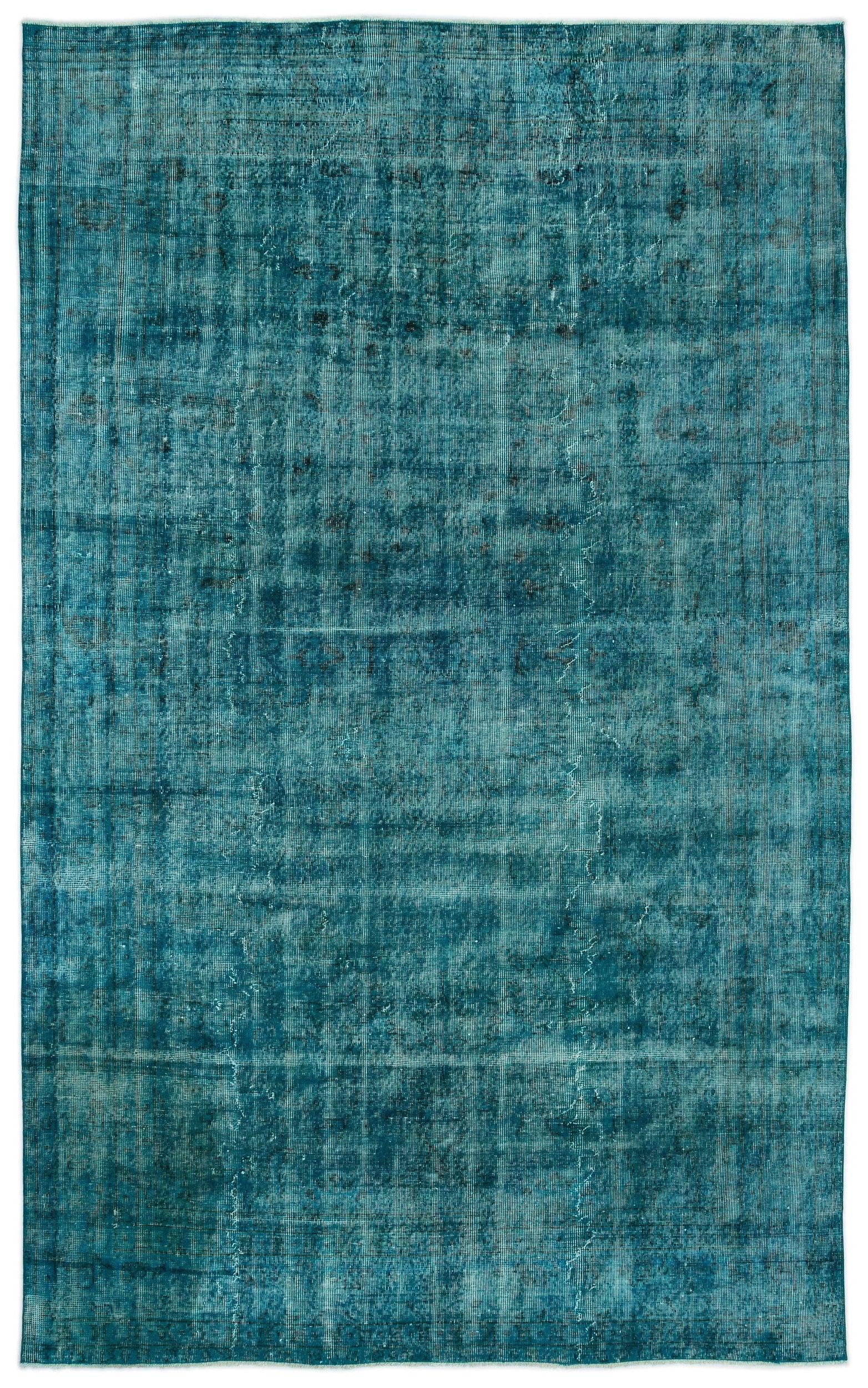 Bej Gri Eskitme Geometrik Yün Halı 206x327