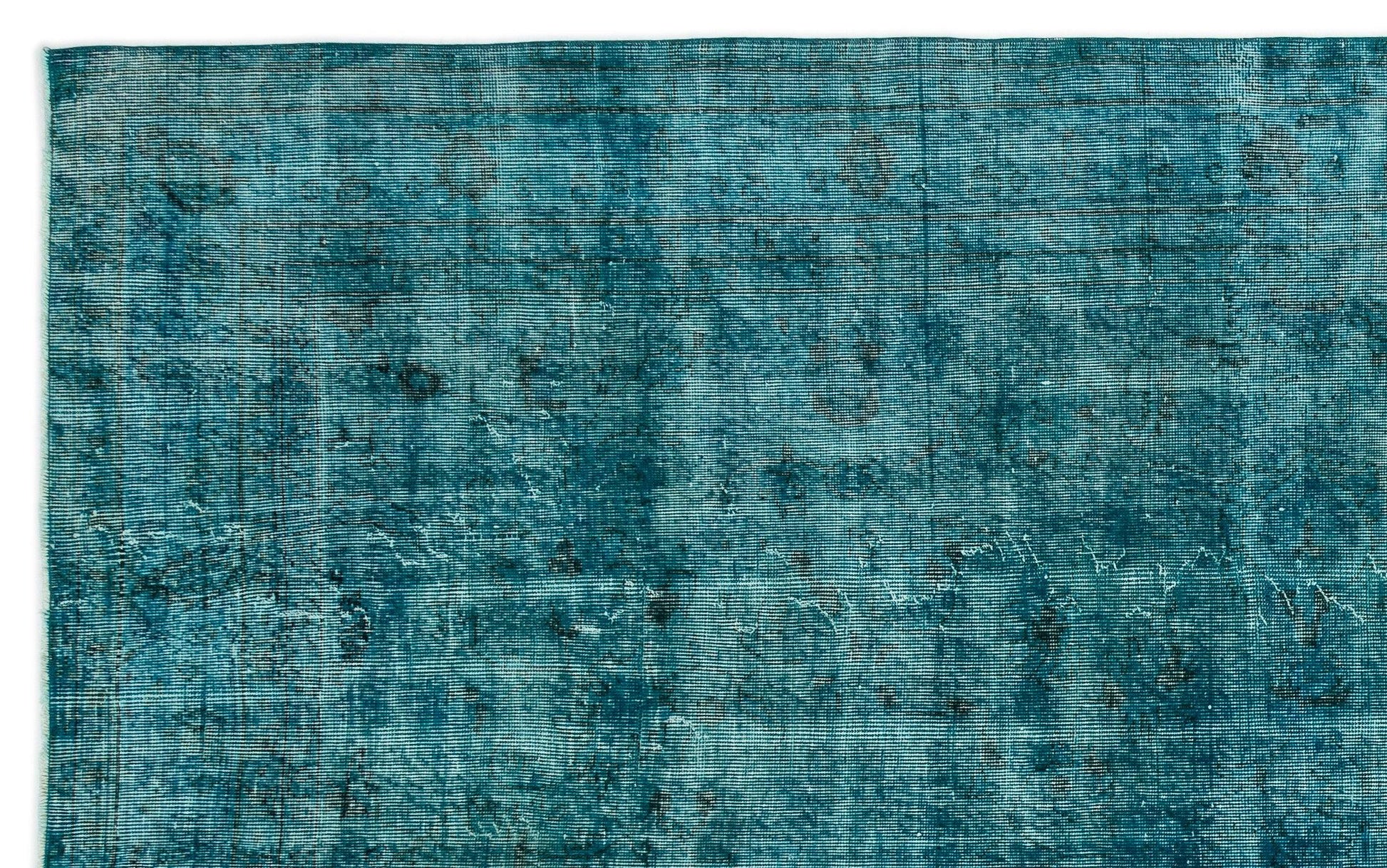 Bej Gri Eskitme Geometrik Yün Halı 206x327