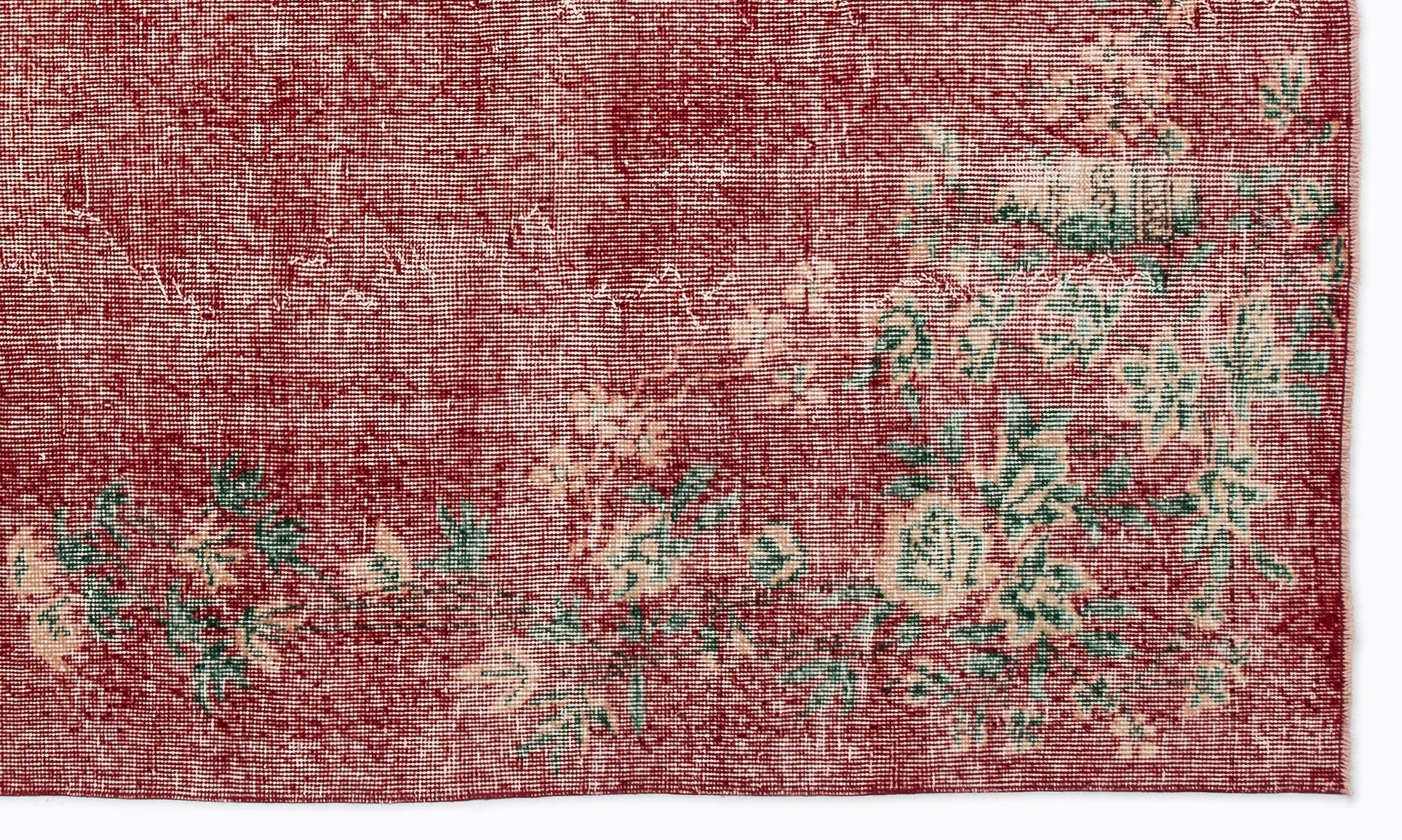 Atina Krem Eskitme Yün El Dokuma Halısı 169 x 281 Apex Unique