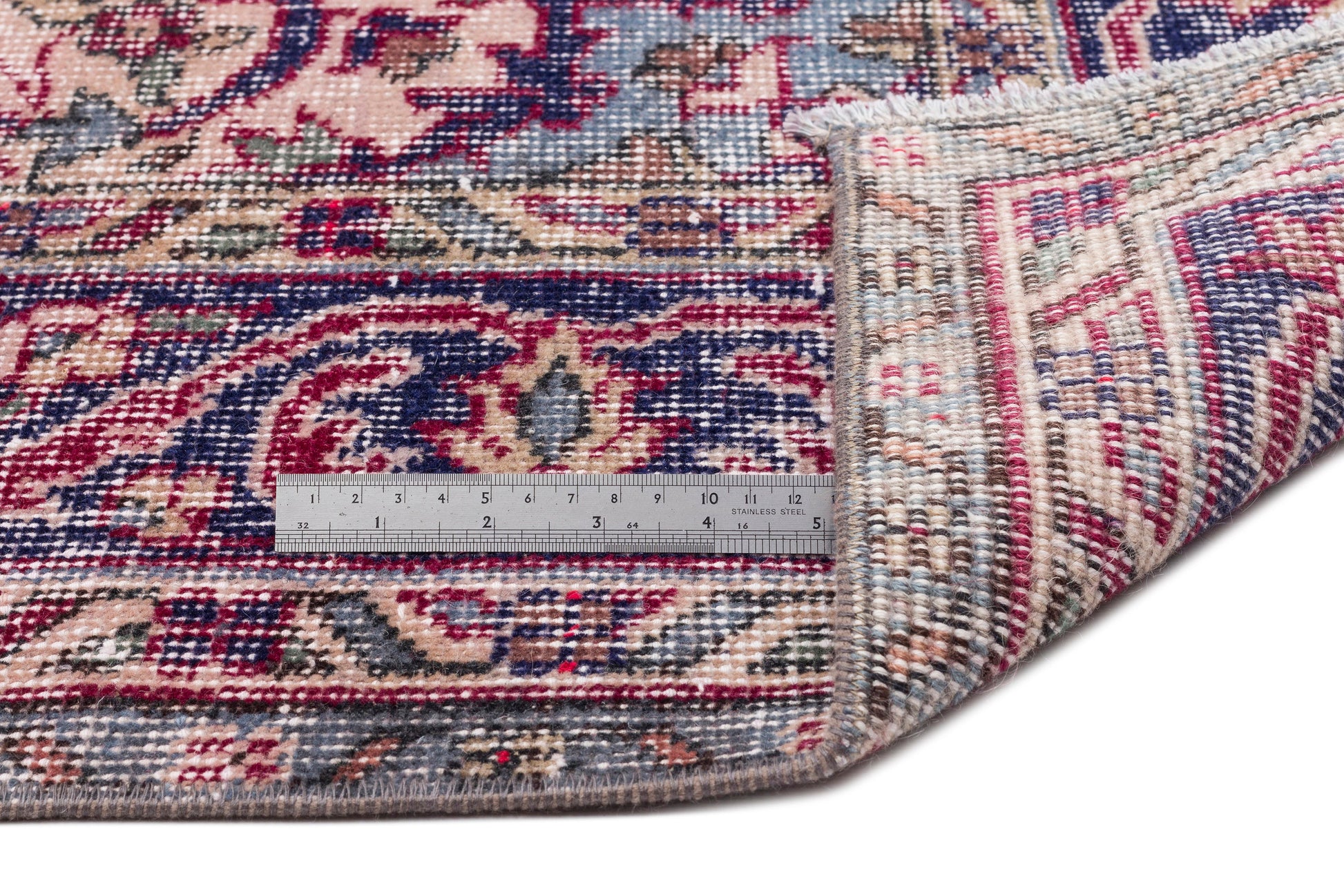 Atina 14736 Bej Eskitme Yün El Dokuma Halısı 178 x 270 Apex Unique