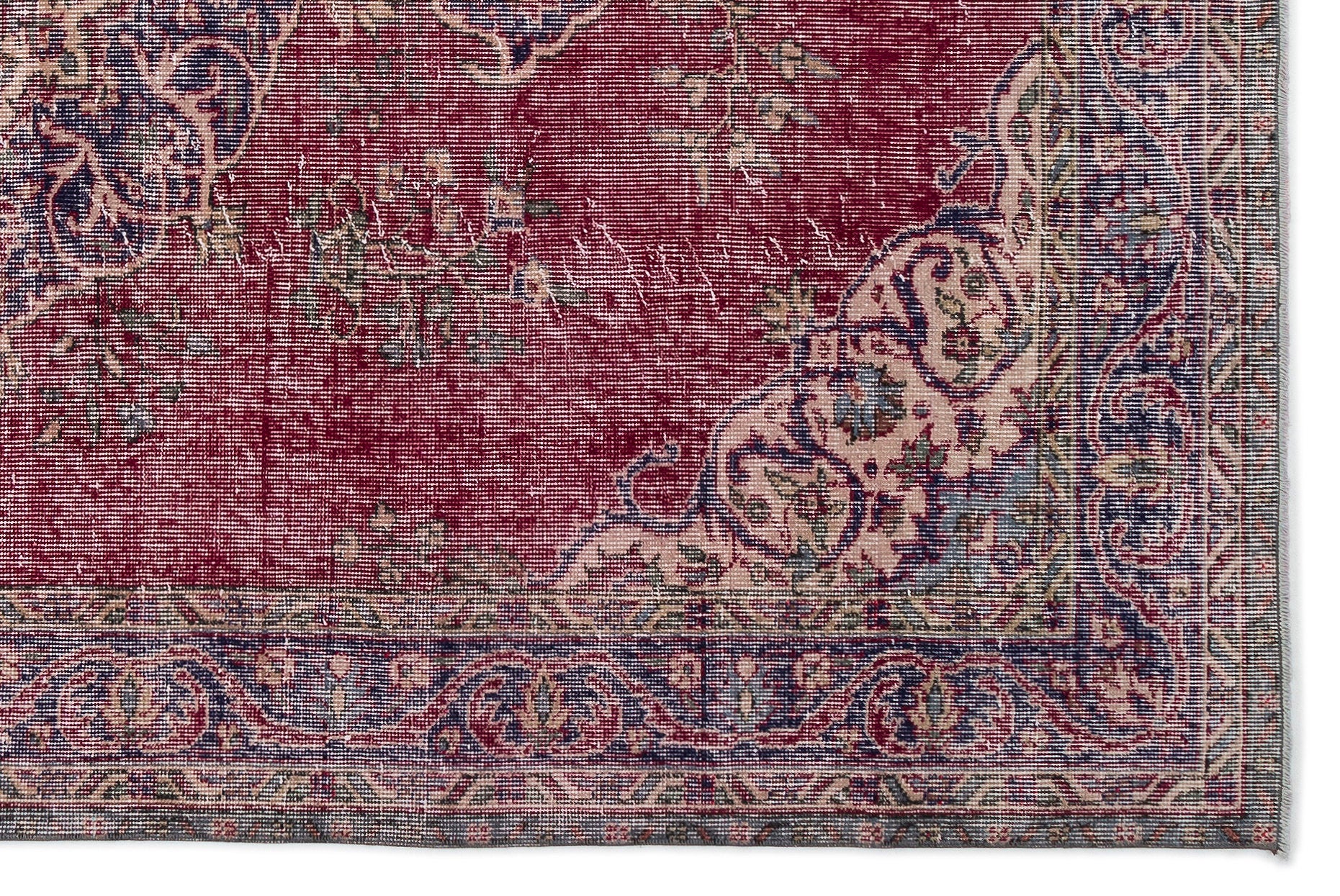 Atina 14736 Bej Eskitme Yün El Dokuma Halısı 178 x 270 Apex Unique