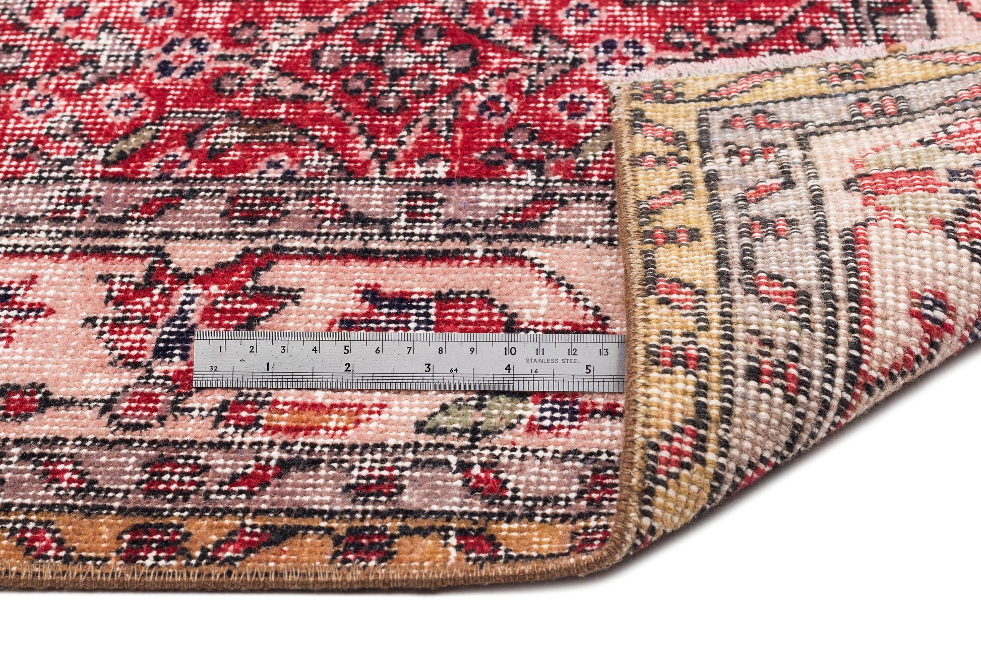 Atina Bej Eskitme Yün El Dokuma Halısı 161 x 276 Apex Unique