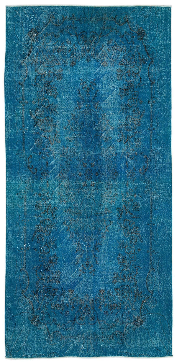 Gri Krem Eskitme Klasik Yün Halı 165x338