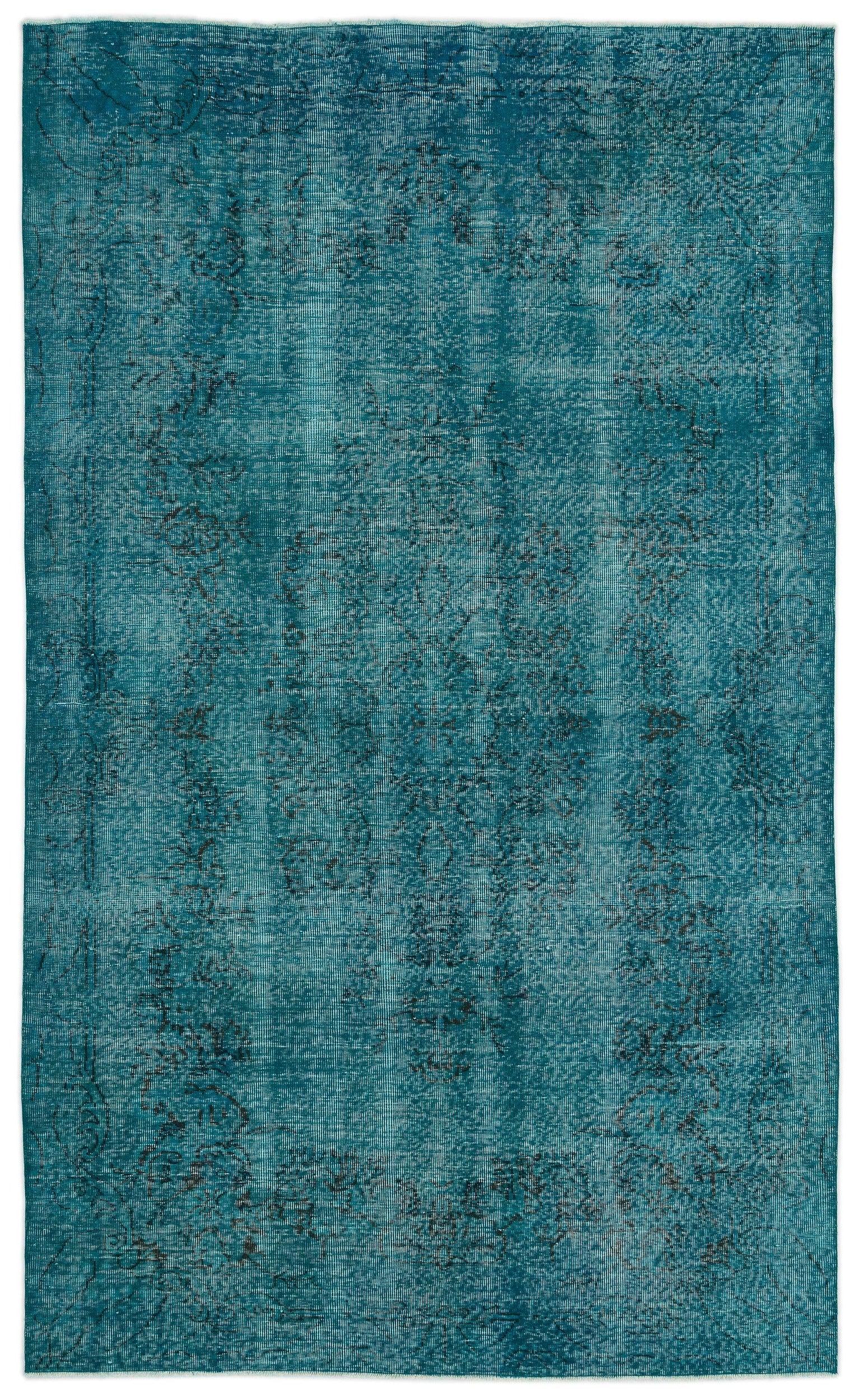 Beyaz Gri Eskitme Klasik Yün Halı 180x305