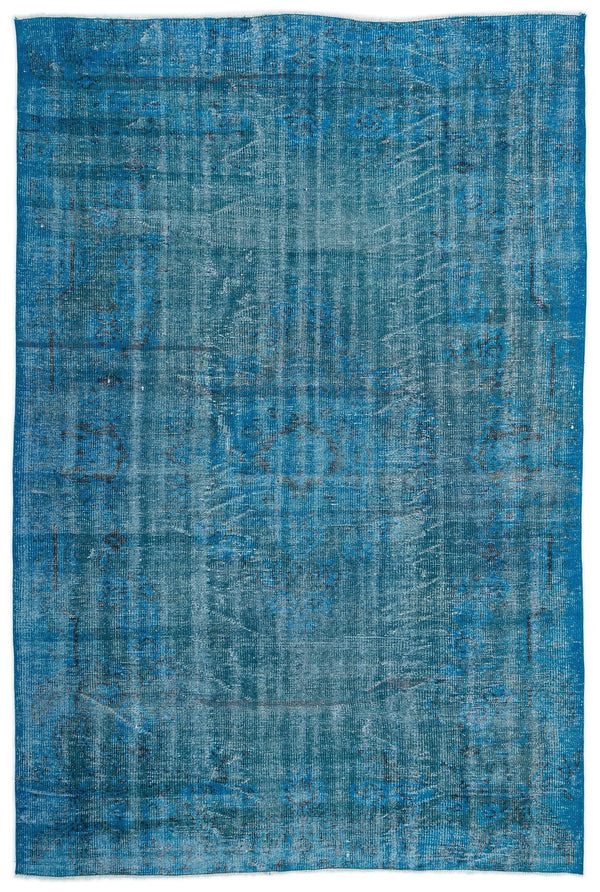 Beyaz Gri Eskitme Geometrik Yün Halı 176x263