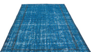 Beyaz Gri Eskitme Geometrik Yün Halı 178x304